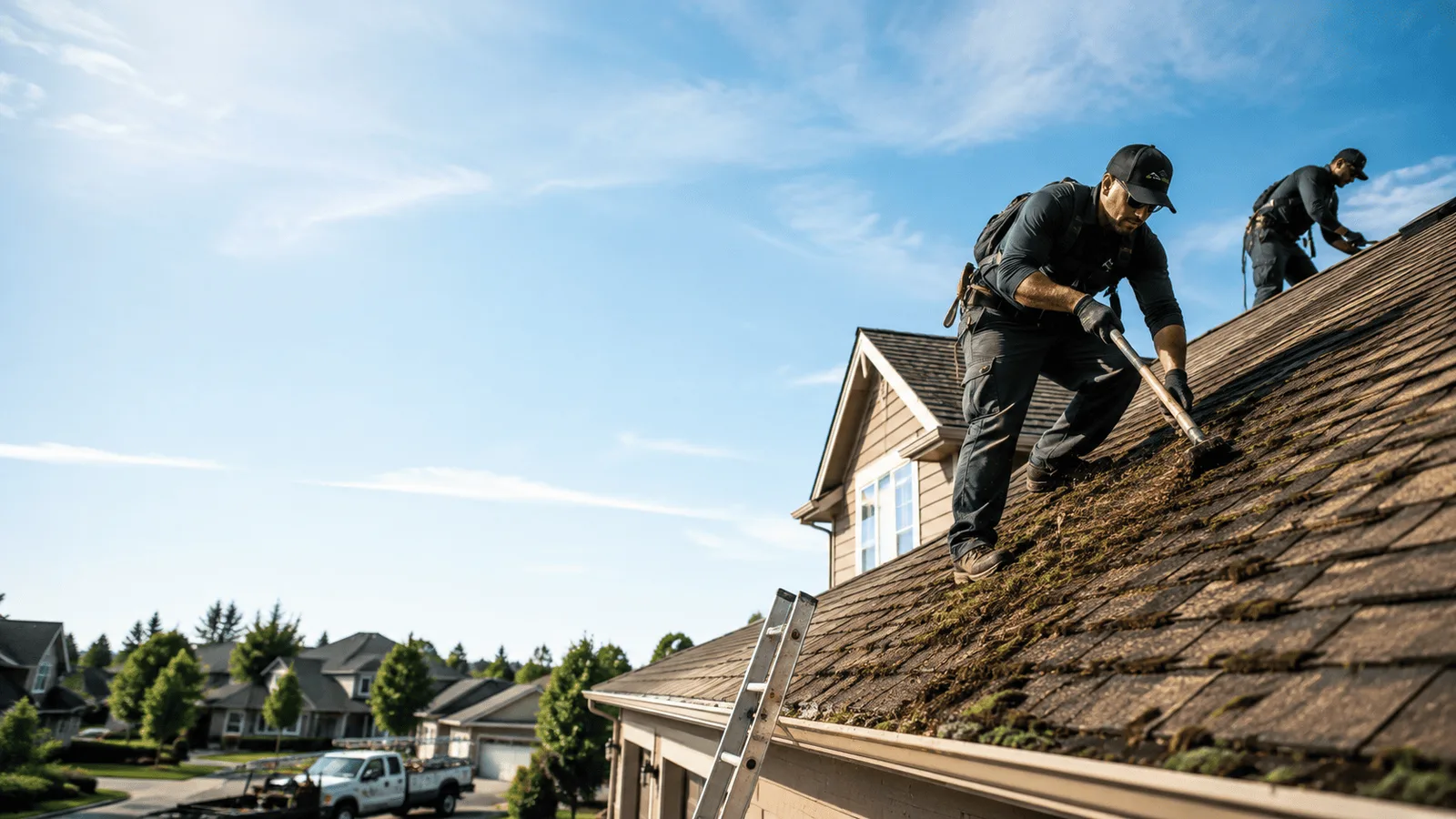 Roof Moss Removal in Wallington, NJ near me